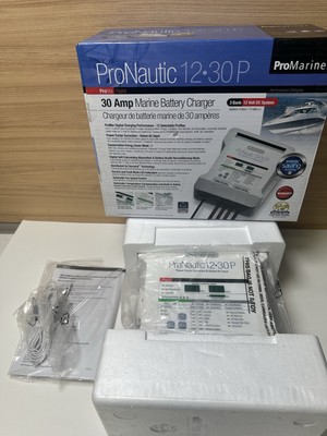 ProMariner 63130 ProNautic 1230P Digital Performance Marine Battery Charger 12v