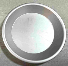 Vintage WEAR-EVER Aluminum 9" Pie Pan #2844 9 x 1- 1/4