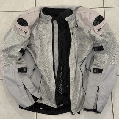 Size Large Mens Joe Rocket Ballistic Series Motorcycle Jacket Armored Padding