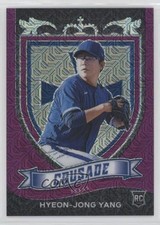 2021 Panini Chronicles Crusade Purple Mojo Prizm 31/99 Hyeon-jong Yang #10 0bt4