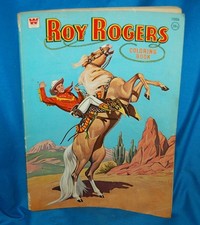 1946 Roy Rogers Coloring book, Whitman, 39 cents