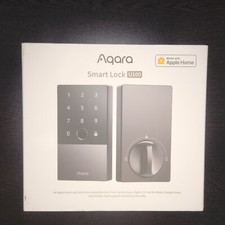 Aqara Smart Lock U100, Fingerprint Keyless Entry Door Lock with Apple Home Key