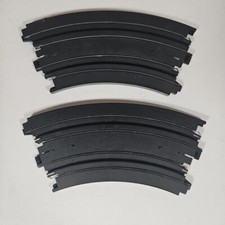 2 Aurora Tomy Slot Car 9" R Curve Track 1/8 Circle 503350 229 MM