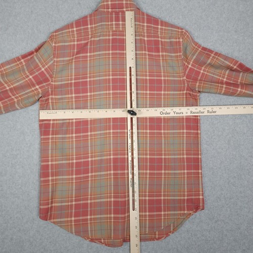 Ralph Lauren Shirt Womens 8 Flannel Plaid Long Sleeve Fall Cabincore Western - Picture 5 of 7
