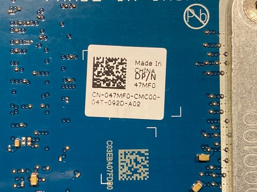 NEW Dell Inspiron 3593 5593 Motherboard Intel i5-1035G1 47MF0 8JV5F LA-J081P - Afbeelding 5 van 5