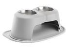 Dishwasher Safe Plastic Dog Raised Bowls