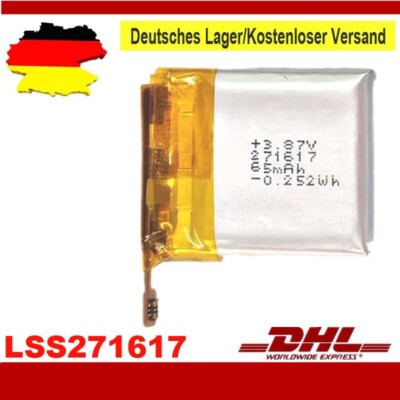 65mAh LSS271617 Akku Ersatz für Fitbit Charge 5 FB421 Smartwatch DE