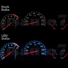 Dash Instrument Cluster Gauge AQUA BLUE LED LIGHT BULBS KIT Fits 01-03 Acura MDX