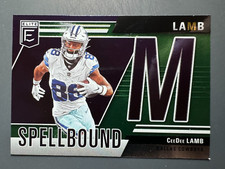 2024 DonRuss Elite-Cee Dee Lamb-Spellbound “M” Green Parallel- Cowboys