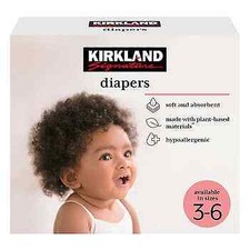 KIRKLAND SIGNATURE Diapers Leakage Protection Sizes 3-6 100781074