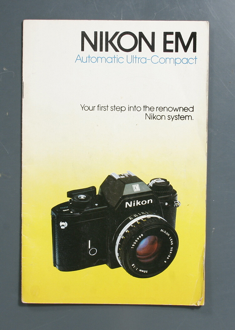 雑誌 NIKON EM AUTOMATIC ULTRA COMPACT BROCHURE/133789 | eBay