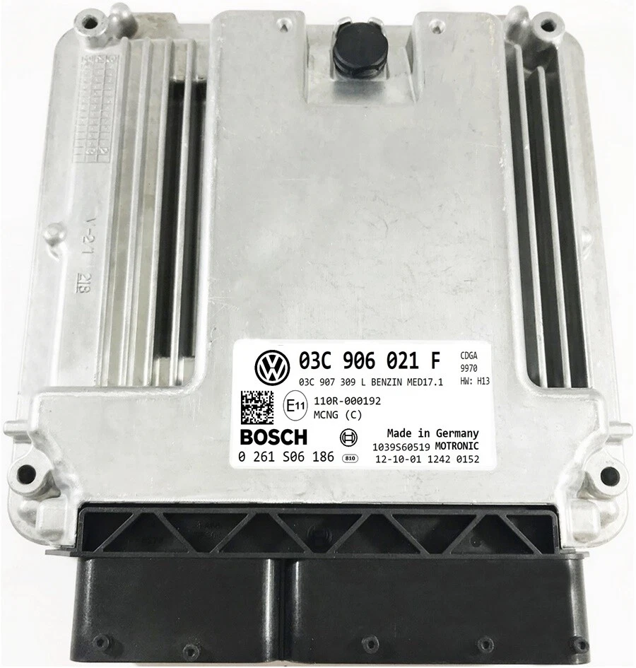 COMPUTER ECU VW TOURAN 03C906021F 0261S06186 / WARRANTY! | eBay