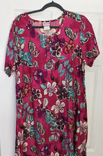 NWOT Granada Boho Dress Granny/ Cottage Core Shift Size M