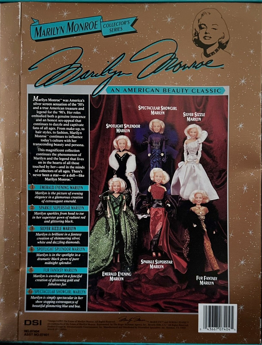 マリリンです。 Marilyn Monroe Spectacular Showgirl Collector's Series Doll