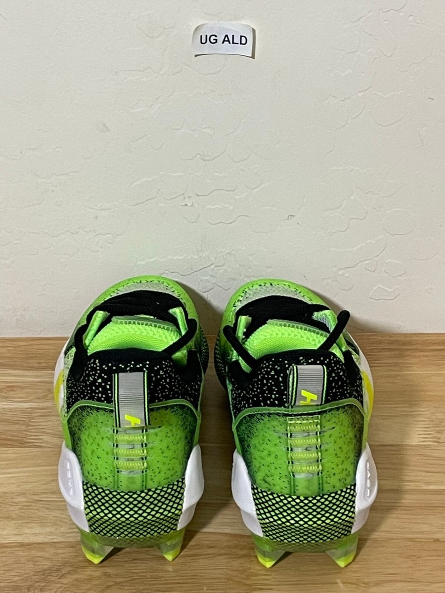 Under Armour Bryce Harper 6 Low Green Baseball Cleats Size Men's 8