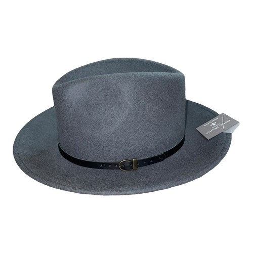 Hat Attack Women\'s Gray with Brown Ribbon 100% Wool Roaring 20\'s Bucket Hat 1920 main image 4