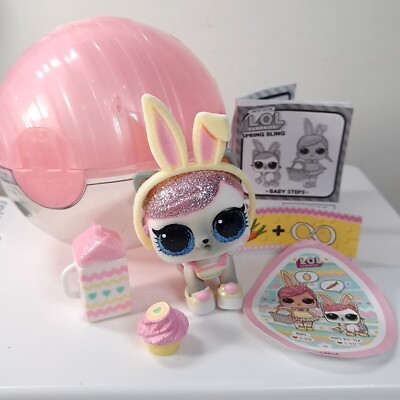 LOL Surprise Spring Bling Easter Hops Kit-Tea & bunny ears 2020 Limited Edition