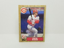 1987 Topps Baseball #200 Pete Rose, Cincinnati Reds - Base Card