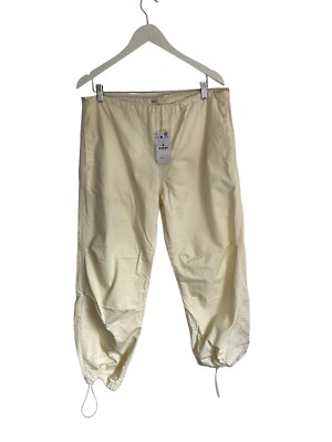 Pantalon cargo crème Stradivarius taille M 10 12 neuf avec