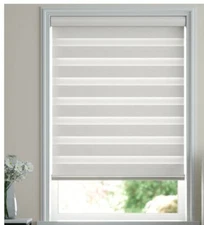 Premier Zebra Room Darkening Dual Shade Blind 38 & 1/4" x 58" 