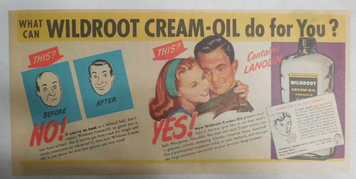 They Used Hair Tonics and Creams Packed With Harsh Chemicals