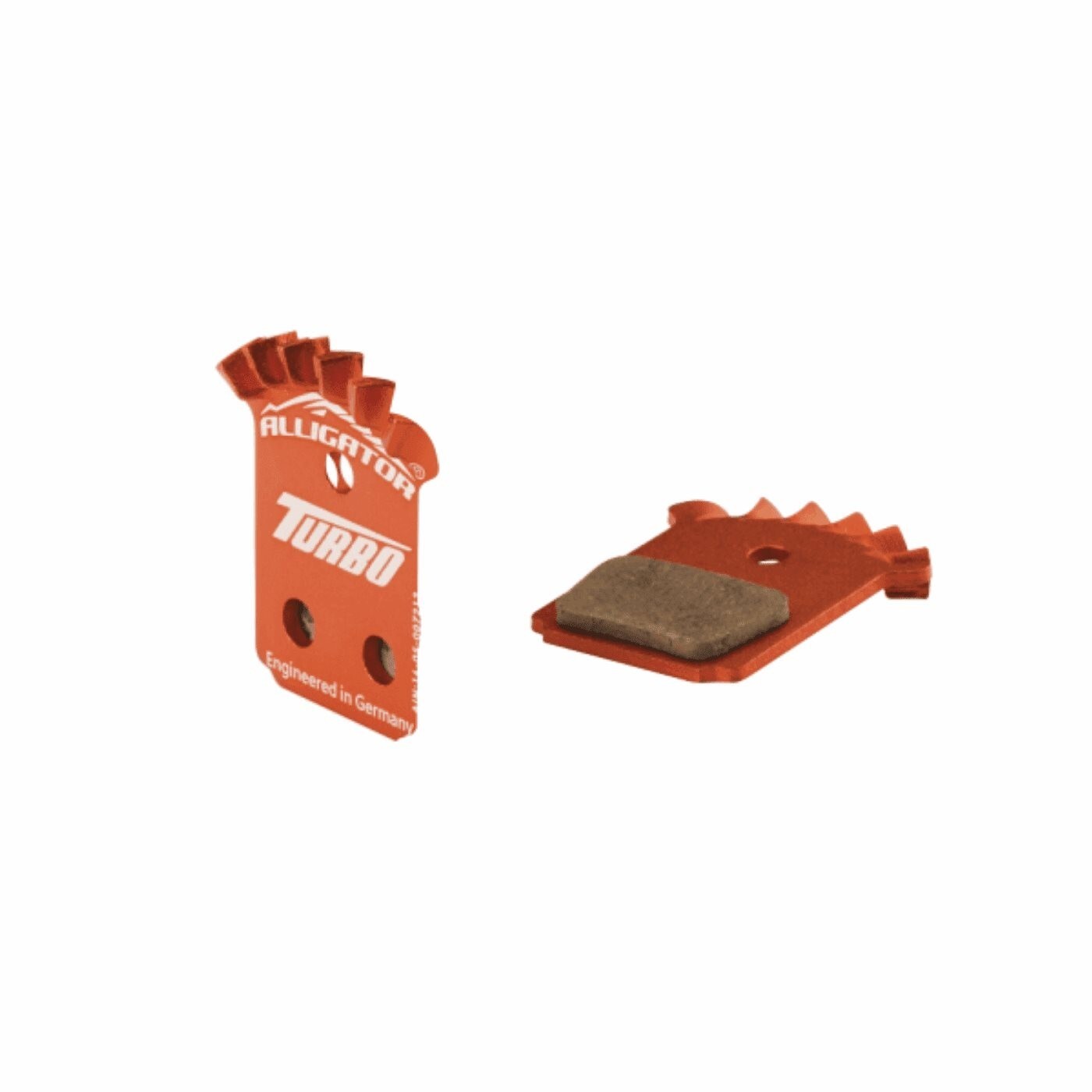 Pastillas de freno semi-metálicas Turbo Cooling para Formula Mega y The One Alli