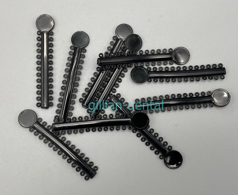 Silver rubber 2024 bands for braces