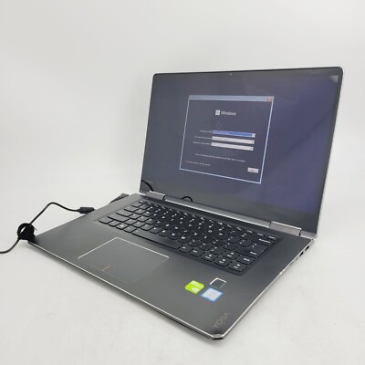 Lenovo Yoga 710 i5-7th Gen 8GB No HDD 15.6'' Touch 2in1 ***Boot to Bios