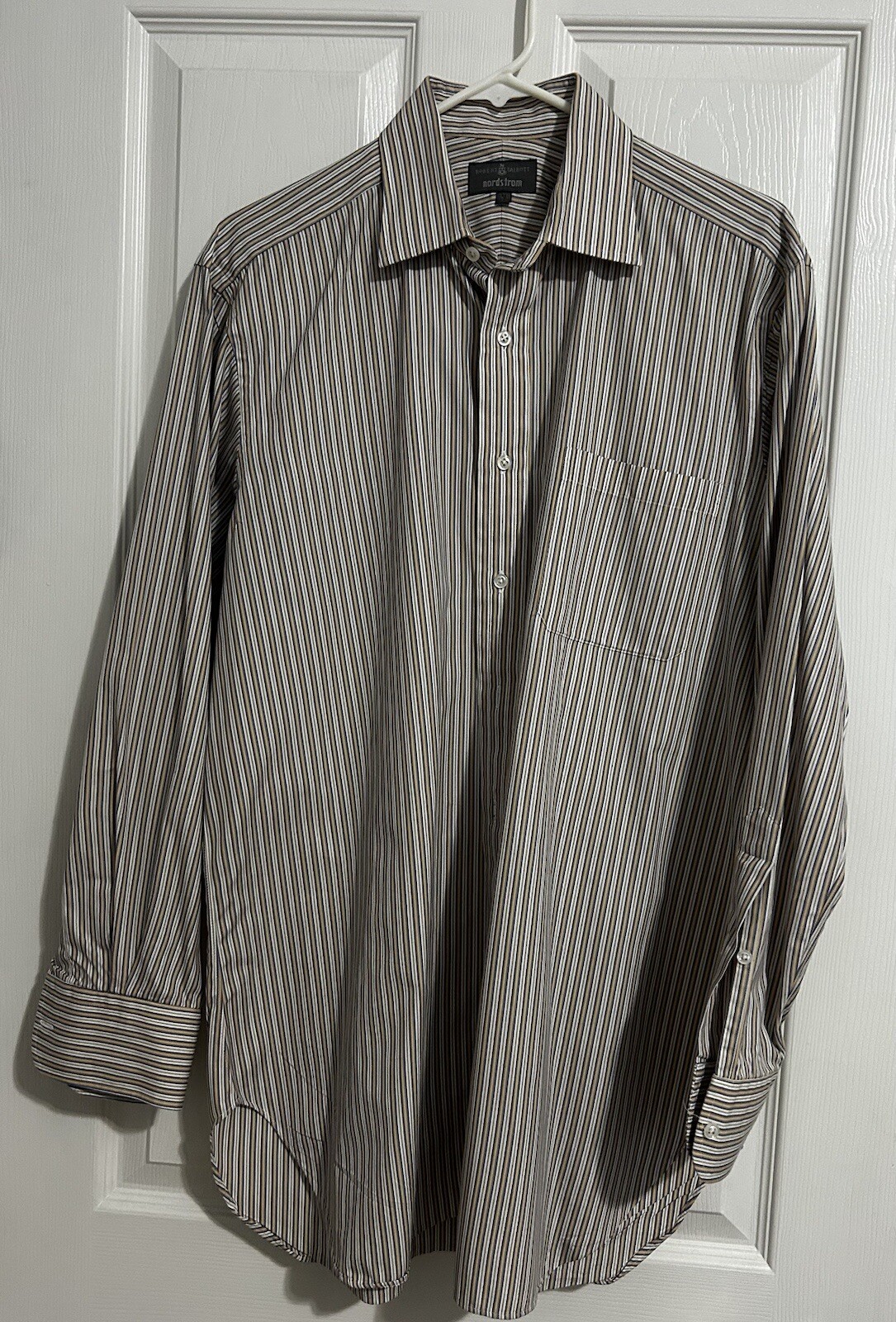 Robert Talbott Mens Striped Button Down Long Slee… - image 1