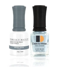 LeChat Perfect Match UV Gel + Nail Polish - PMS260 Smoke Show