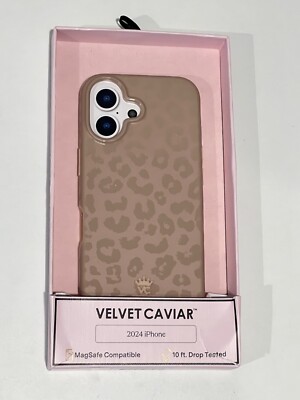Velvet Caviar Magsafe Case for iPhone 16 - Leopard Nude