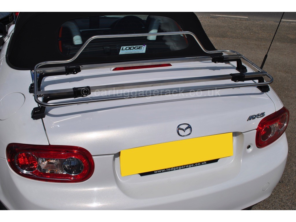 Mazda MX5 MK3 Miata NC Luggage Boot Rack Stunning Stainless