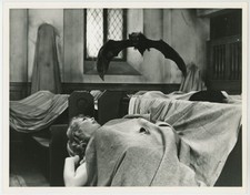 Hammer Glamour 1970 Scars Of Dracula Jenny Hanley Attacked Vampire Bat In Church