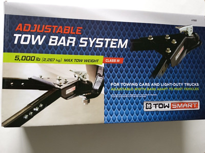 NEW SEALED Tow Smart Adjustable Tow Bar System 5000lb Class III