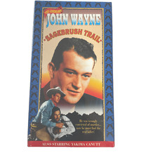 Backbrush Trail staring John Wayne, NEW SEALED VHS Tape