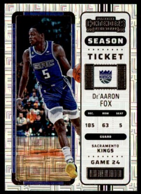 2022-23 Panini Contenders Basketball Season Ticket De