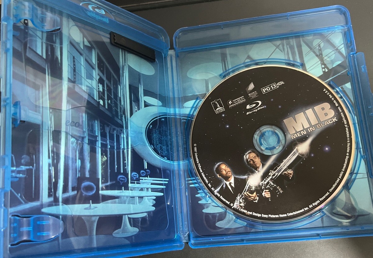 Men in Black (Blu-ray, 1997) WILL SMITH ALIENS TOMMY LEE JONES SCI
