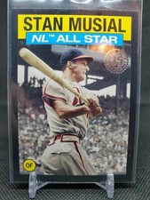 Stan Musial 2021 Topps Series 2 1986 All-Star Black Parallel /299 #86AS-16 Card
