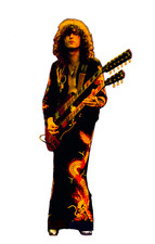 JIMMY PAGE LED ZEPPELIN LIFESIZE CARDBOARD STANDUP STANDEE CUTOUT POSTER PROP JIMMY PAGE LED ZEPPELIN LIFESIZE CARDBOARD STANDUP STANDEE CUTOUT POSTER PROP