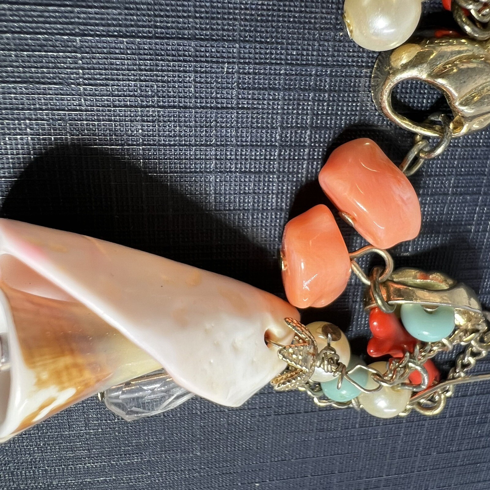 Beach Shell Drop Dangle Earrings - image 9