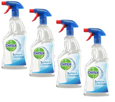 Dettol Antibacterial Surface Cleanser Kills 99.9% Bacteria Viruses 4 x 750ml