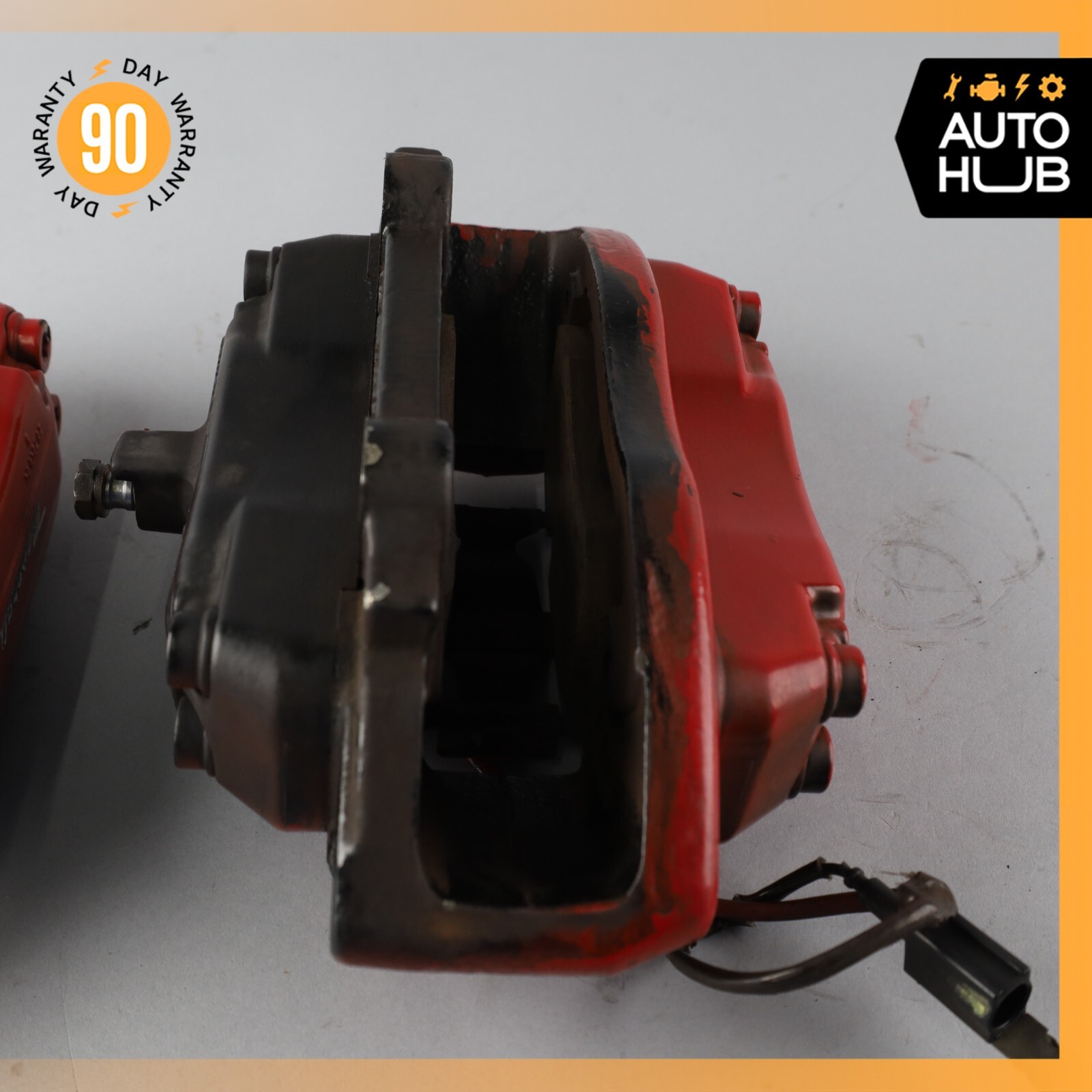 04-17 Maserati Quattroporte Front Left & Right Brake Caliper Calipers Set 29k