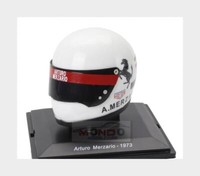 1:5 Edicola Helmet F1 Casco Arturo Merzario 312 B3 Team Ferrari 1973 HELFE21 Mod