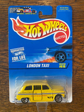 Hot Wheels London Taxi #619 #95510 British Cab Service
