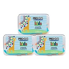 Kids Dental Floss Picks - 72 Count Pack of 3 BPA Free