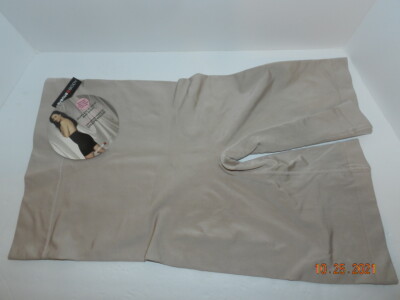 Avenue Body Womens 22/24 Seamless High Waist Nude/Beige Shapewear bike shorts 