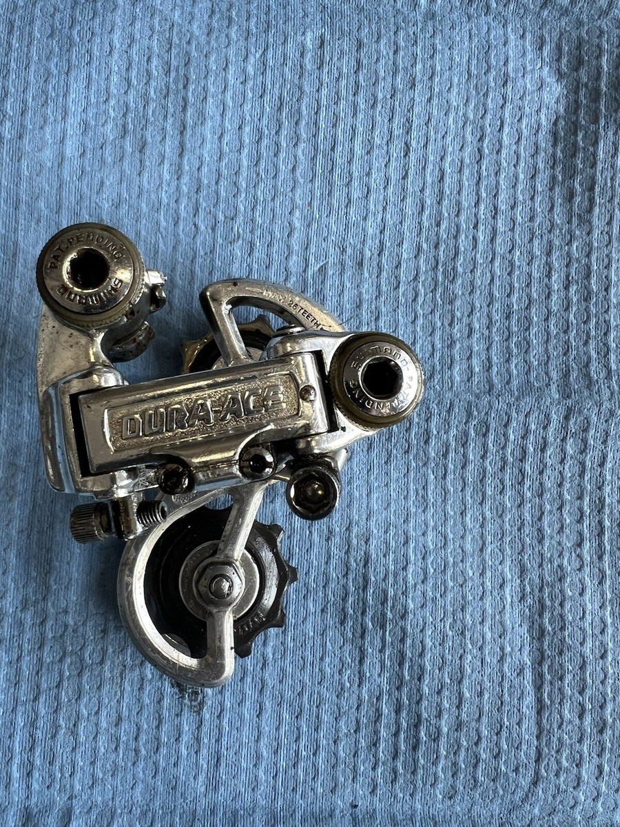 Dérailleur Arrière Vintage Shimano Dura-Ace 1ère Génération - Pour Vélos De Course - Occasion Propre