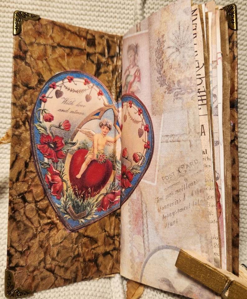 Victorian Valentine Proposal Junk Journal - Limited Edition - Image 3 of 4