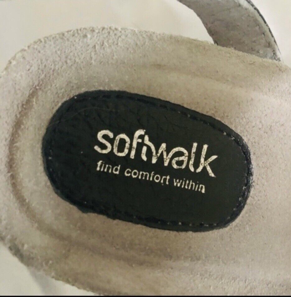 Softwalk Women's Jacksonville Wedge Sandal Size 9… - image 4