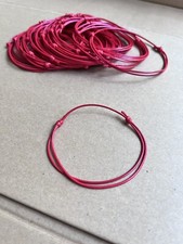 Handmade Kabbalah Red String Adjustable Bracelet LUCKY SUCCESS PROTECTION